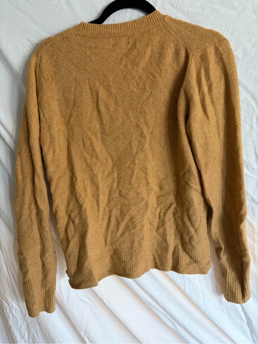 J. Crew Men's Crewneck Sweater in Camel Brown